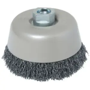 GRATA COPA CONICA 4"  AC.ONDULADO M14 (C-42/35)