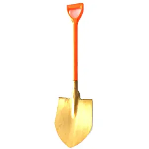 PALA PUNTA HUEVO DE BRONCE M/FIBRA ANTI CHISPAS