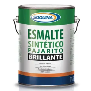 ESMALTE SINTETICO PAJARITO 1/4 GALON (*)