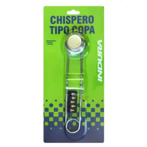 CHISPERO TIPO COPA INDURA + CAJA PIEDRAS (1015576)