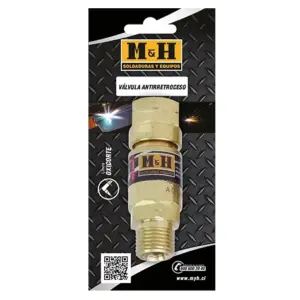 VALVULA ANTIRRETROCESO LLAMA SOPLETE GAS (1015743)