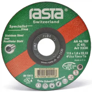 DISCO CORTE  4.1/2" X 1.0 X 22 MM. (2330)