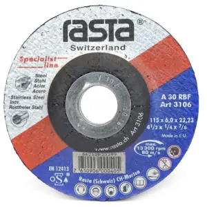 DISCO DESBASTE 7" X 1/4" X 7/8 (3112)