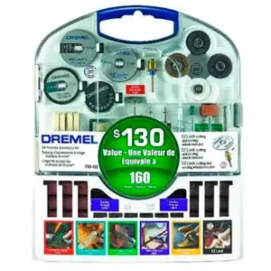 KIT DE ACCESORIOS MULTIUSO 160 PZS. (710)