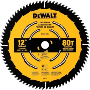 DISCO DE SIERRA 12 80 DIENTES (DWA11280)