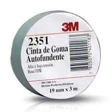 CINTA AISLADORA DE GOMA 19MMx5MT BULK 2351