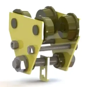 CARRO TECLE COLGANTE SIN CADENA 1000 KG.