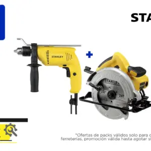 KIT   TALADRO SDH600 W 1/2"+SIERRA CIRC.SC-16 7.1/4