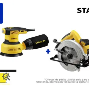 KIT SIERRA SC16 1600W 7.1/4"+LIJADORA ROTO SS30B2C