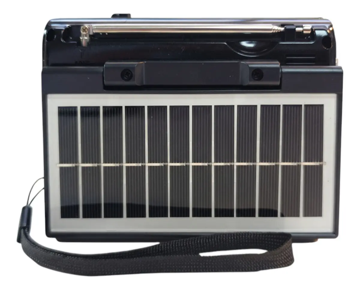 Radio Solar recargable con linterna (IFRS0001) - Imagen 2